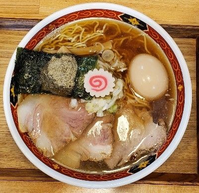 「煮干し支那そば」@自家製中華そば 麺の虜の写真