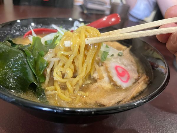 「味噌チャーシュー麺1200円」@北海道ラーメン 温の写真