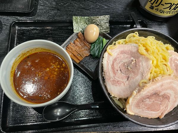 「特製カリーつけ麺　ダブル盛り」@麺屋永吉 花鳥風月の写真