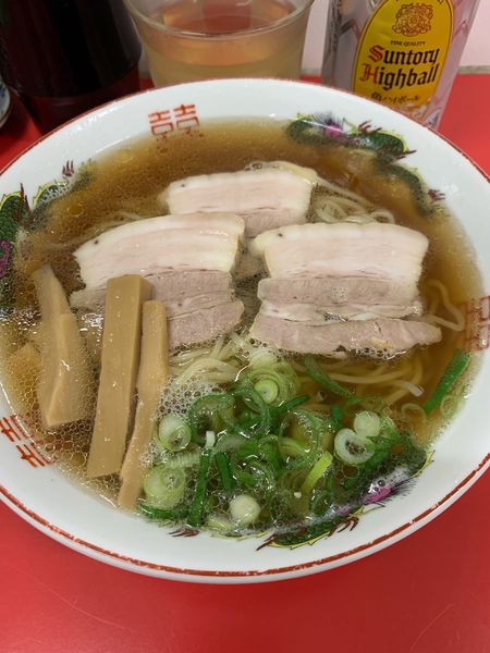 「特製中華そば」@中華そば 竹千代の写真