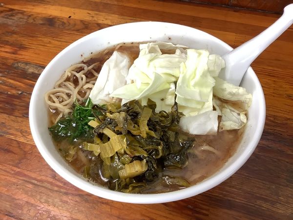 「高菜らーめん　850円」@くまもとらーめんブッダガヤの写真