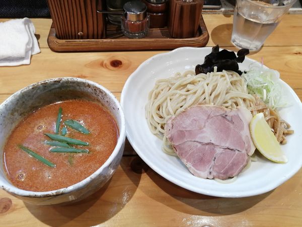 「濃厚海老味噌つけめん 980円」@麺や そめいよしのの写真