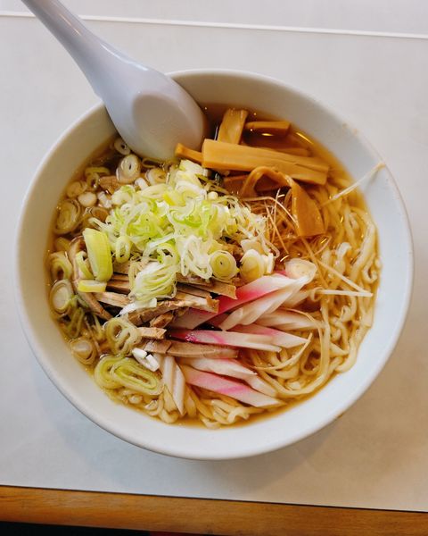 「ねぎらーめん」@広来軒の写真