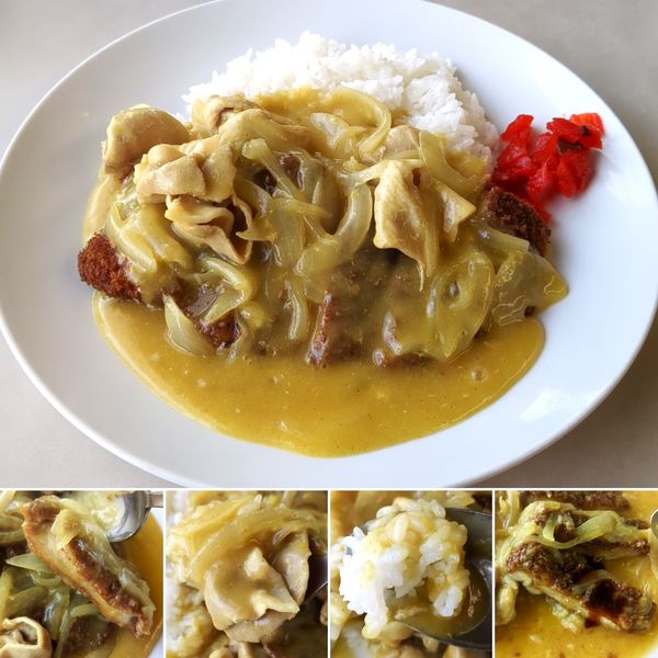 「カツカレーライス　900円」@軽食 中華 下総屋の写真