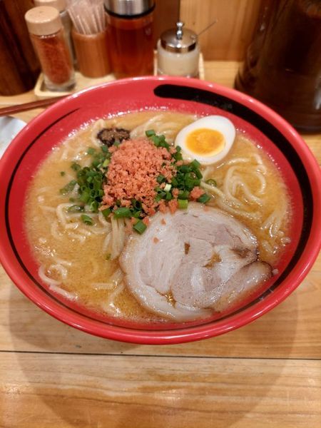 「あじわい味噌大盛＋小ライス」@えびそば一幻 八重洲地下街店の写真