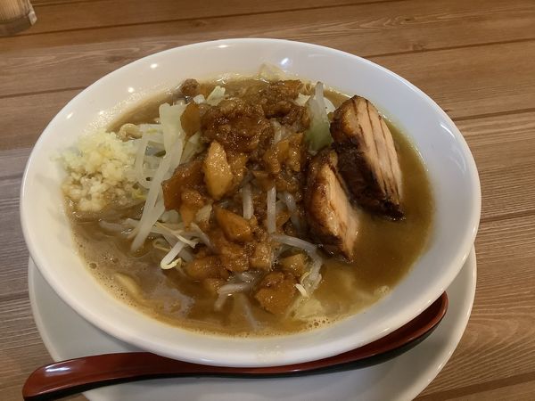 「ラーメン（ミニ）730円」@麺ゃ花ょの写真