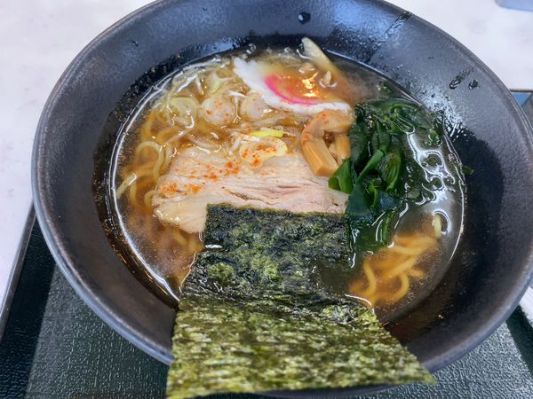 「和風煮干しラーメン」@麺工房の写真