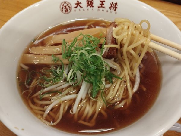 「中華そば(580)」@大阪王将 トツカーナモール店の写真