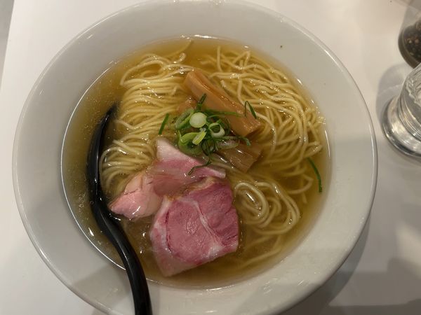 「塩らーめん850円」@麺笑の写真