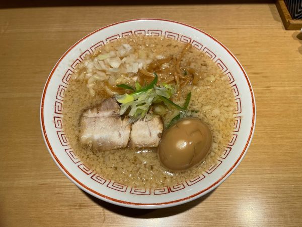 「煮卵蔵出し味噌ラーメン」@きたかた食堂の写真