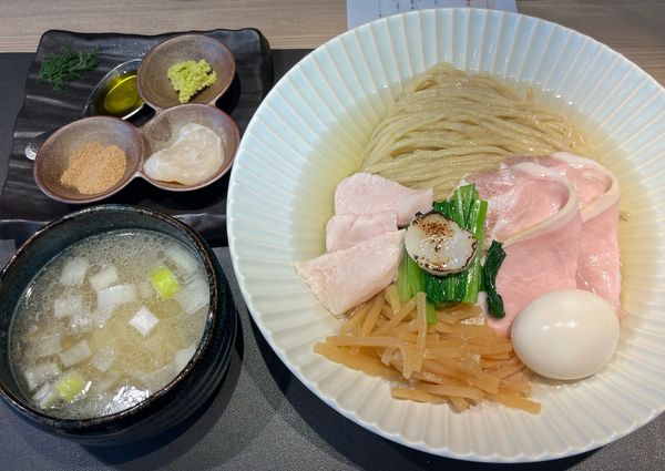 「特製帆立の昆布水つけ麺 白（塩）」@Tokyo Style Noodle ほたて日和の写真