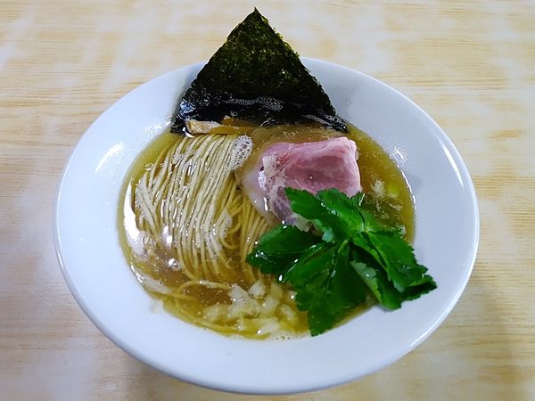 「煮干そば 白」@と多゛食堂の写真