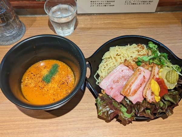 「限定BLTつけ麺」@鶏Soba Toraやの写真
