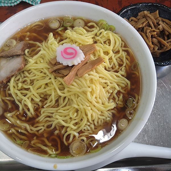 「メンマラーメン大盛1000円」@赤坂味一の写真