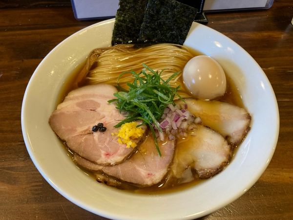 「特製醤油らぁ麺」@だれやめやの写真
