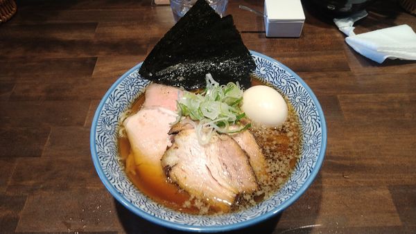 「特製中華そば¥1200-」@中華そば榮田の写真