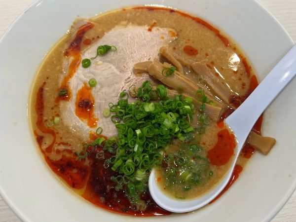 「光 手揉み平麺」@羹と麺 嘉六田の写真