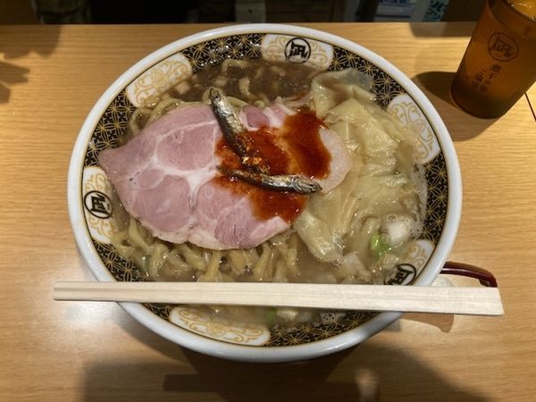 「煮干ラーメン ¥900」@すごい煮干ラーメン凪 西新宿7丁目店の写真