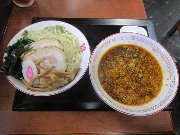 「中華：スタミナつけ麵 800円」@生蕎麦 満留賀の写真