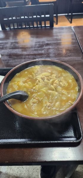 「カレーラーメン」@ごはん処 食堂ミサ あらい道の駅店の写真