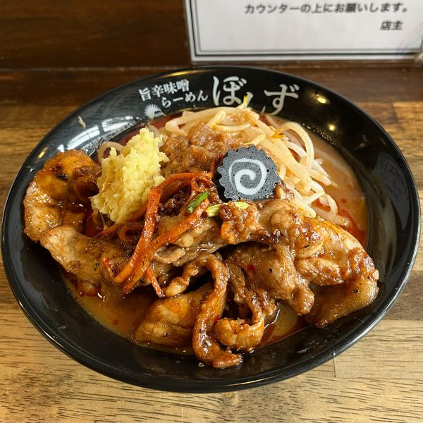 「旨辛味噌らーめん　小」@旨辛味噌らーめん ぼんずの写真