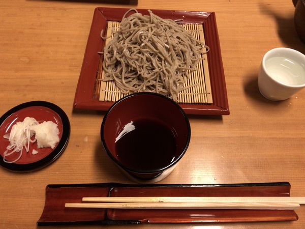 「おせいろ(+そばやきみそ、月見いも)」@蕎亭 大黒屋の写真