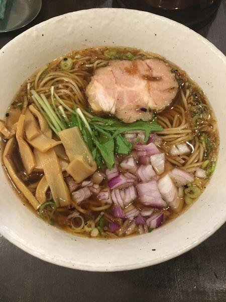 「醤油ラーメン(800円)」@ラーメンBar 彦星の写真