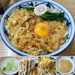 冷やしたぬきそば＋生卵＝650円