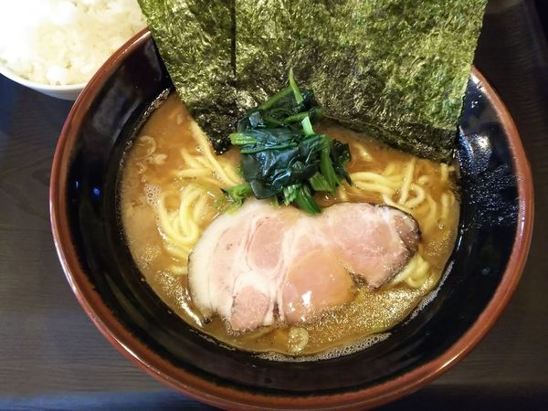 「しお（かため多め）＋ライス　800＋100円」@よご家の写真