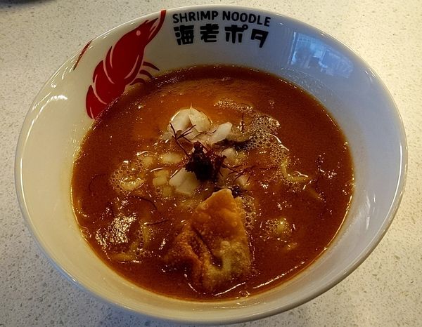 「海老ポタらぁめん」@SHRIMP NOODLE 海老ポタの写真