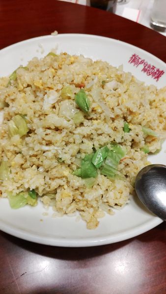 「カニ肉とレタスチャーハン」@獅門酒楼の写真