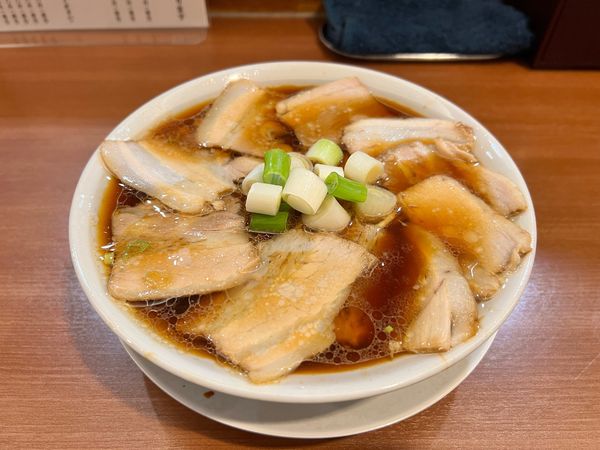 「チャーシュー中華そば」@濃厚中華そば 佐とうの写真