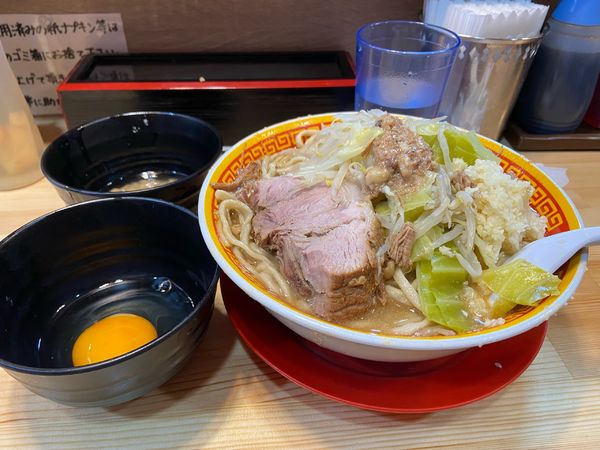 「ラーメン 880円 玉子80円」@えどもんど 中野の写真