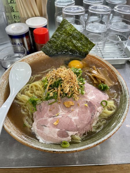 「浅利出汁冷やしまぜそば大盛り」@覆麺 智の写真