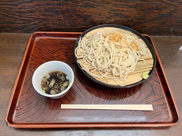 「もりそば340円」@そば処 はるなの写真