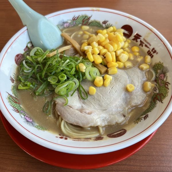 「コーンラーメン　こってり」@天下一品 つくば店の写真