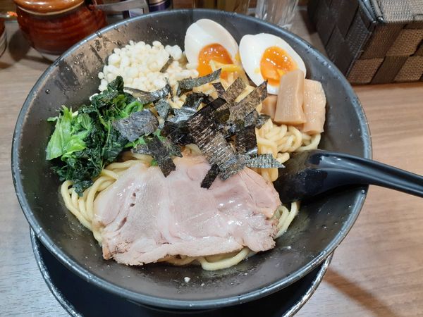 「大和田油そば、大盛」@麺屋 大和田の写真