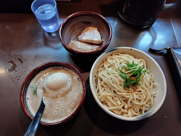 「味玉チャーシューつけ麺（大盛り）」@麺処 と市の写真