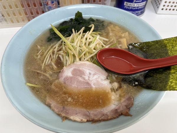 「ネギラーメン並　770円」@◯つばき食堂の写真