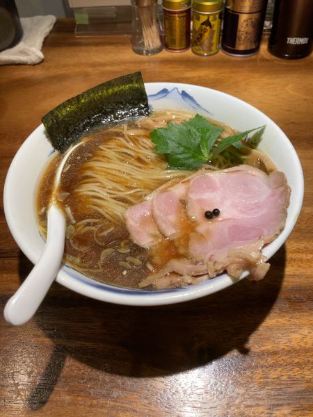 「中華そば 950円」@純水煮干し中華そば 幻庵の写真
