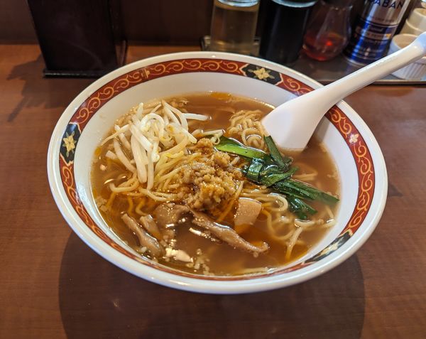 「台湾ラーメンセット」@でっかい餃子 曽さんの店 代々木店の写真