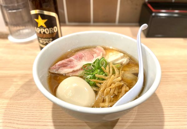 「特製中華そば（醤油）¥1100」@中華そば みかわの写真