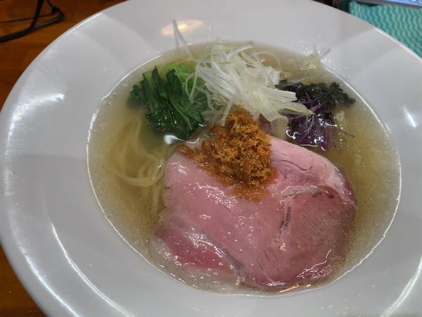 「ホタテとチーズの麺道旨塩らーめん」@麺道 わがまんまの写真