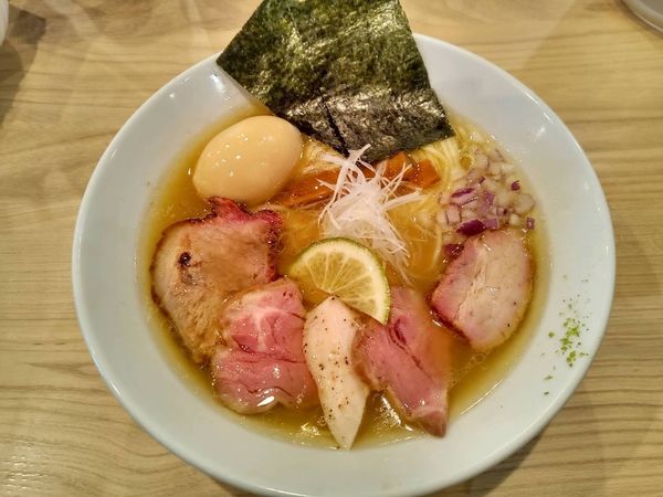 「特製 鶏ラーメン 塩味」@麺処 にし尾の写真