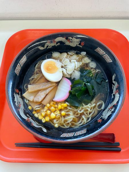 「ラーメン(450円)」@3食堂の写真