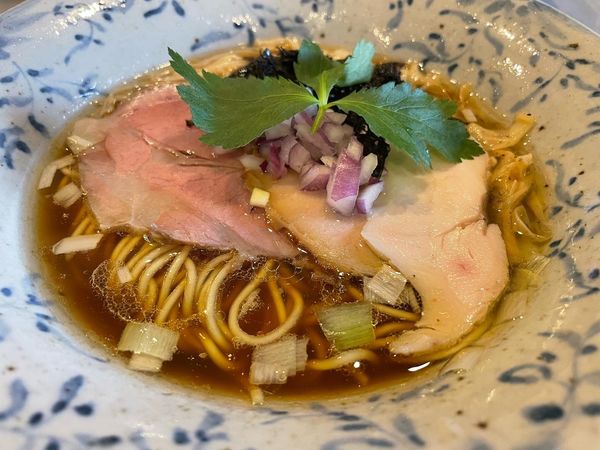 「鶏と貝出汁の中華そば」@八二軒の写真