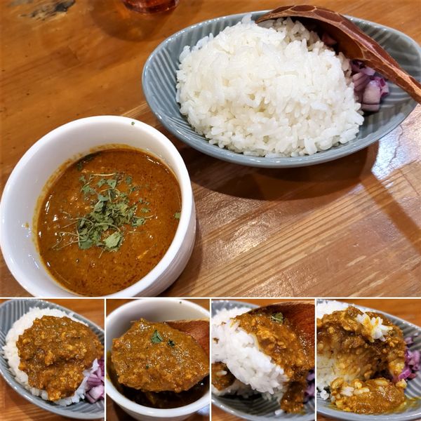 「ミニスパイスカレー　350円」@石黒商店 みそとスパイスの写真