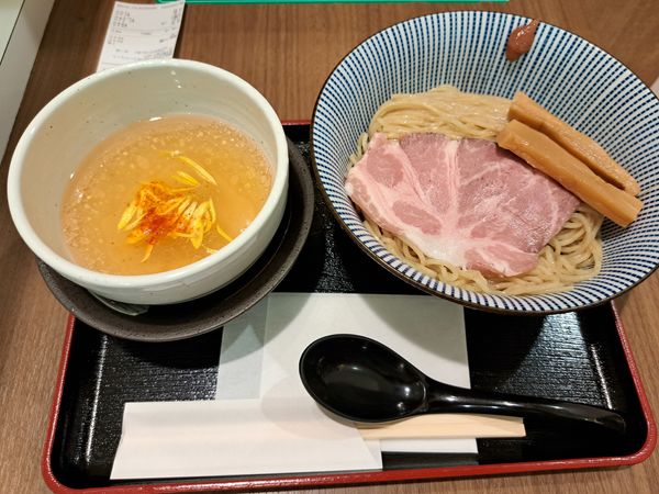 「鯛塩つけめん」@鯛塩そば 灯花 千住ミルディス店の写真