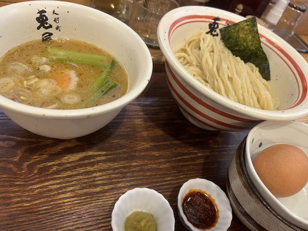 「つけ麺」@人形町 兎屋の写真