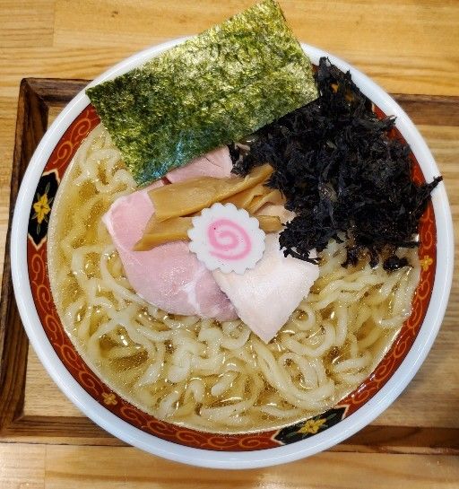 「けんちゃんラーメン(大盛り)」@自家製中華そば 麺の虜の写真